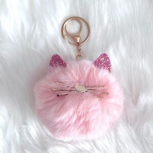 Purse Sequin Keychain